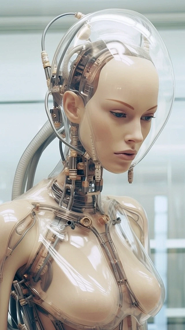 Epic photograph by Ana Dias of a lithe attractive female Terminator ...