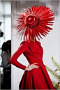 Dior 1950's How I love the 50's fashion. Red heads in red hats