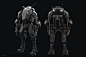 Protoraptor Titan, Vitaly Efremov : FanArt. New type of Titans invented by me for TitanFall universe which is called Protoraptor.
Highpoly model for smoothing. No floating geometry.

full size:
https://sites.google.com/site/ifremax/home/TB1.jpg
https://si