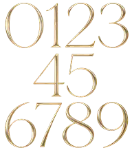 金属数字灵感图 8