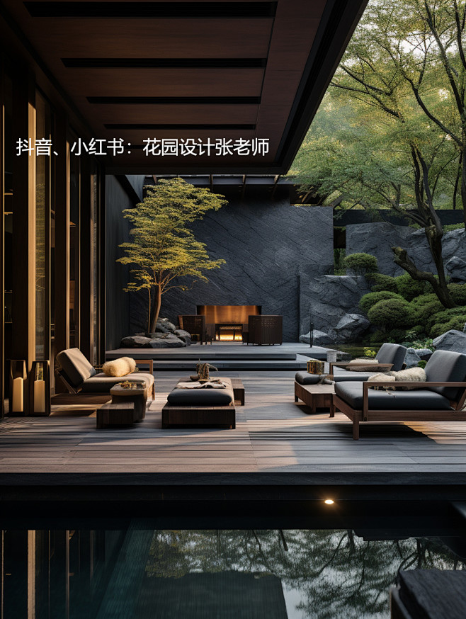 庭院意向—中式禅意庭院