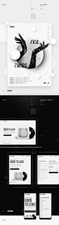 FKA twigs | Visual Identity : This is a school assignment for Amsterdam University of Applied Sciences (HvA). The assignment was to create a full visual identity for a musical artist. In my case the artist is FKA twigs, and I designed a visual identity fo