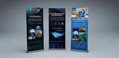 马克噪点采集到【平面收藏】易拉宝 pinterest.com