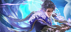 玉梨子采集到皮肤插图