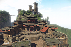 尸古尸古采集到古风建筑-设计