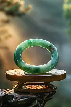 珠宝首饰水润玉石手镯