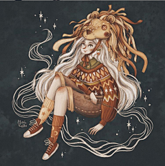 iliad丶采集到Mori Raito-插画师