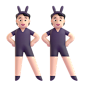 person_with_bunny_ears_3d_light