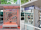Paris tests out "bus stop of the future," a blend of design and functionality, including a lending library of books while you wait for your public transport ride to arrive.: 