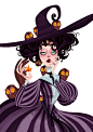 october autumn witch