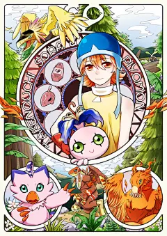 数码宝贝 同人图 插画 壁纸 | 装饰画 | 半次元-第一中文COS绘画小说社区