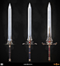 Iron Blade Epic Swords, Tibi Neag : Hi guys!

This is a series of swords I created for Gameloft's Iron Blade.
I was responsible for:
- modeling and sculpting the high poly models in Zbrush 
- creating the low poly models in 3DS Max
- texturing in Substanc