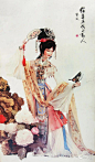 绢人，挂历（第三期） : 绢人，挂历（第三期）,绢人,挂历,仕女,国礼,彩绸