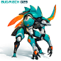 BugMechs : I love draw robots and mechs, and I've always liked and admired the diversities of insects, their wings, tusks, horns, bark, and I am putting together two things that I admire in a project for this year 2017, throughout this year I will post di