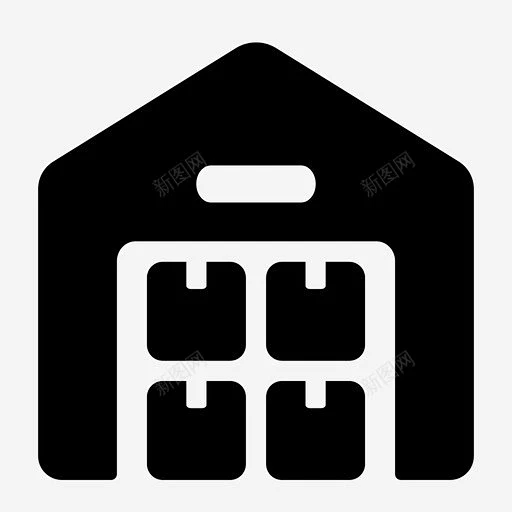 仓库库存储存 UI图标 设计图片 免费下载 页面网页 平面电商 创意素材-花瓣网