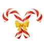 Candy Cane  3D Icon
