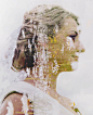 Double Exposure Wedding Photography // The Knot Blog