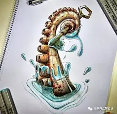 I&amp;B手绘丨同样是用马克笔画手绘,差距咋就那么大呐（二）