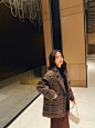 韩国东大门格子毛呢外套2019冬季新款女装复古慵懒风短款西装
款号；JX19DWT296
颜色：格子（夹棉）
尺码：S、M、L
