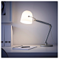 SVIRVEL Work lamp with LED bulb - IKEA : IKEA - SVIRVEL, Work lamp with LED bulb, You can easily direct the light where you want it because the lamp arm and head are adjustable.Provides a directed light that is great for reading.