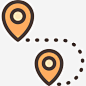 路线图标免抠素材 GPS 设计图片 免费下载 页面网页 平面电商 创意素材 png素材