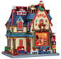 Christmas village. The Toy Box