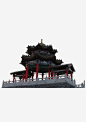 古风楼台风景图免抠素材 免费下载 页面网页 平面电商 创意素材 png素材
