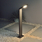 Insika Bollard Light - Graphite - Warm White LED