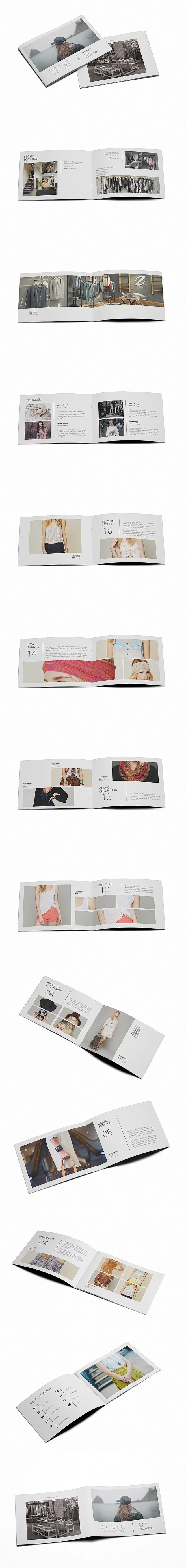 24页时尚的横版杂志Indesign设计模板 | 云瑞,24页时尚的横版杂志Indesign设计模板 | 云瑞-花瓣网