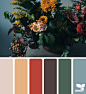 { flora palette } image via: @theflowercult