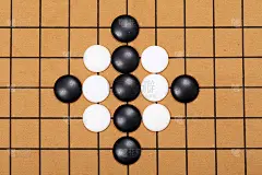 中国围棋，五子棋和围棋棋盘游戏