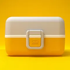 Fiambrera triple compacta amarillo 800 ml - Polipropileno (sin BPA) - Monbento - Novedades