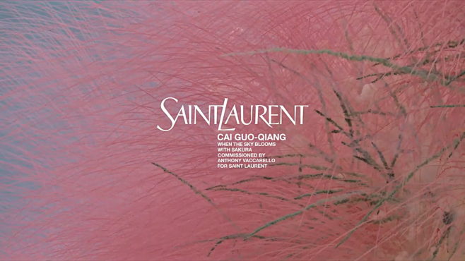蔡国强 |圣罗兰 | YSL.com