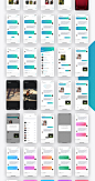 Flutter Messaging App UI Kit - UI Kits : Flutter UI kit is a comprehensive resource for any messaging app design project. This trendy UI Kit was built with care using the 8px design grid to ensure precise execution. Most importantly, its super easy to cus