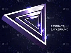 金属,三角形,明亮,背景聚焦,创造力,折纸工艺,几何形状,技术,图像