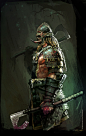 For Honor Apollyon, Remko Troost : Concept art done for Apollyon in Ubisoft's For Honor