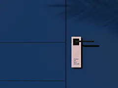 高端大气电子锁门样机