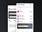 Design Freebies : Password Manager Chrome Plugin UI Kit with password adding flow.