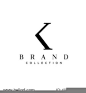 K letter vector logo design template. Business logo. Minimalistic brand identity