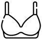 文胸透明图免扣png
