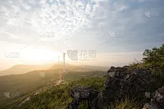 美丽的中国农村山水，农业生产，农产品，农业发展。