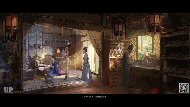 UP studio-影视概念设计-郑成龙-CG场景设计-影视美术-气氛图-概念图-原画-插画-学生作品-年代戏现代戏古装戏民国戏内外景，欢迎进 ...