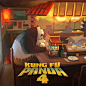 Kung Fu Panda 4 - Dumpling Bar Concept | Visual Development