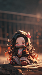artwork anime demon slayer midjourney concept visual concept art