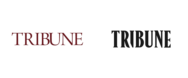 New Logo for Tribune...