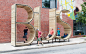 waiting for the baltimore bus inside a giant typographic sculpture