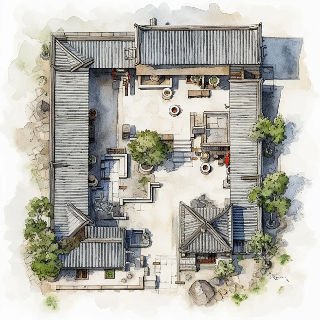 记忆中的四合院 - 小红书