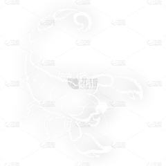 手绘-十二星座形象贴纸-摩羯座