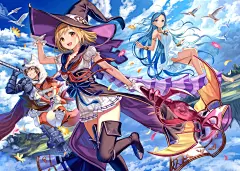 碧蓝幻想.ブルーファンタジー壁纸_风吹丁丁响铛铛丶_新浪博客