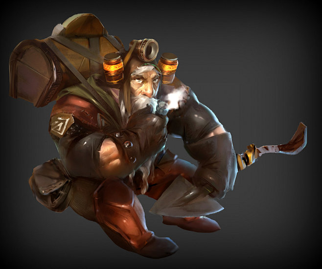 Dwarf miners, 学森 张 :...